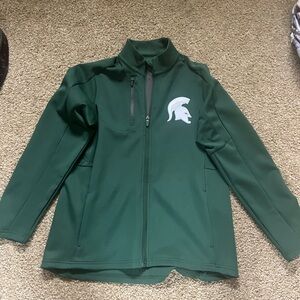 Spartan athletic zip-up hoodie